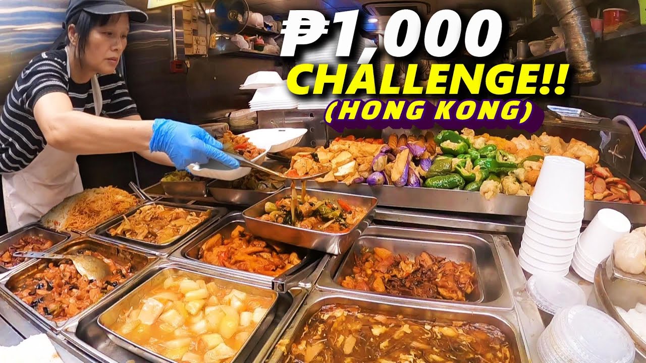 ₱1,000 Hong Kong Street Food Challenge!! Ubos pera mo dito!