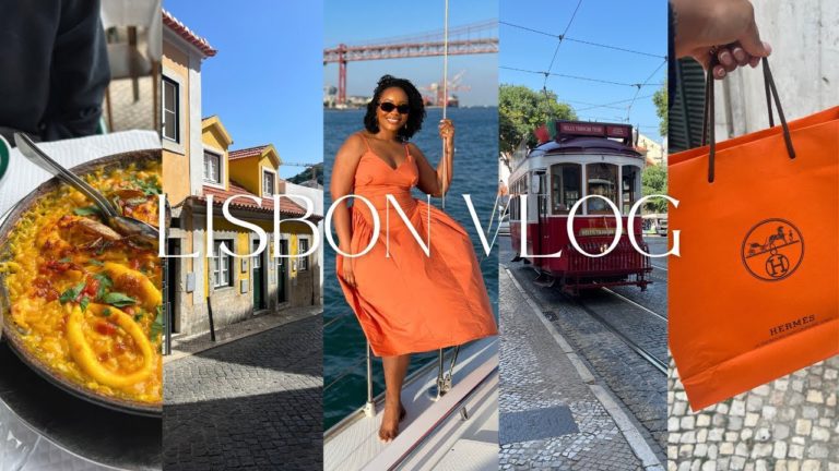 LISBON TRAVEL VLOG 🇵🇹 | AN EPIC GIRLS TRIP, TUK TUKS, SAILBOATS, BEST FOOD, LUXURY SHOPPING & MORE