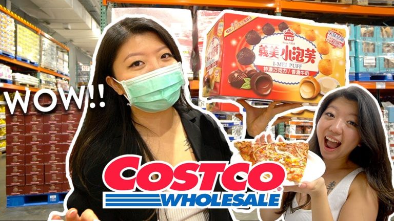 COSTCO TAIWAN FOOD TOUR! Taiwan Costco is amazing 😱