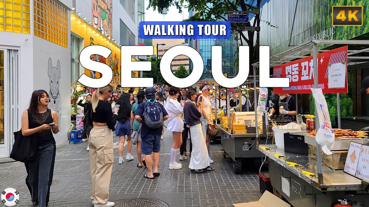 Seoul KOREA – Myeongdong Shopping Street 2023 [Travel Vlog]