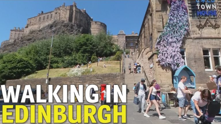 Walking in Edinburgh Scotland | June 2023