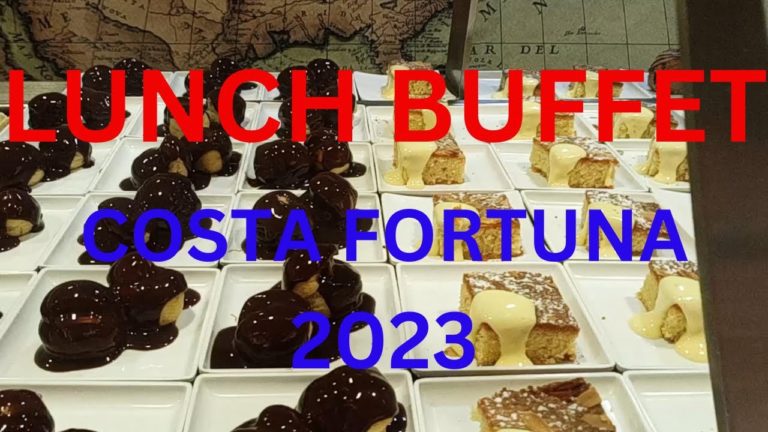 Lunch Buffet Costa Fortuna 2023