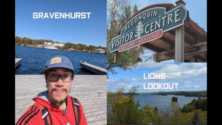 MUSKOKA TRAVEL GUIDE  (DEERHURST RESORT, ALGONQUIN PARK, GRAVENHURST, BRACEBRIDGE)