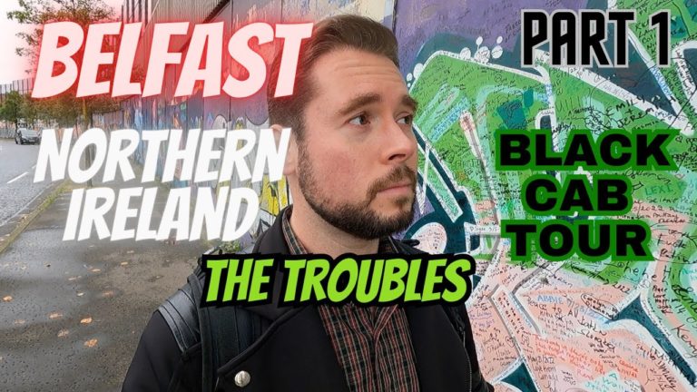 Belfast, Northern Ireland (Part 1) | Black Cab Tour | Sectarian Neighborhoods