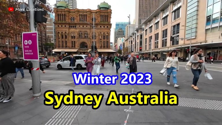 Winter 2023 Sydney City Australia