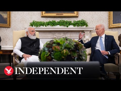 Live: Biden welcomes Modi to White House with South Lawn ceremony