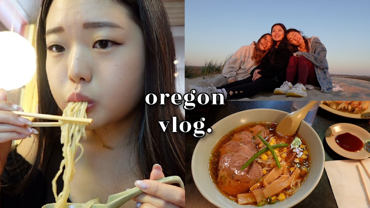 🏞 OREGON VLOG: girls trip, the best ramen, beautiful hikes, farmhouse 🐮