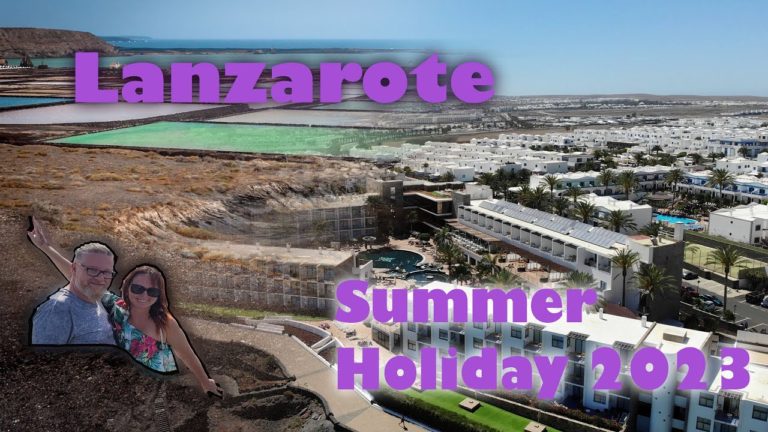 Canary island Lanzarote holiday summer 2023