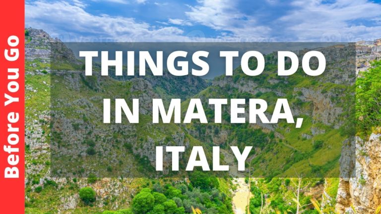 Matera Italy Travel Guide: 13 BEST Things To Do In Matera