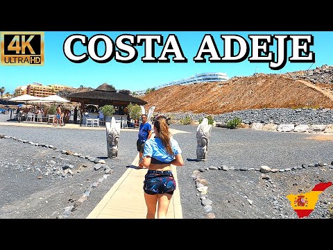 TENERIFE – COSTA ADEJE | This is what it Actually looks 😎 4K Walk ● End of June 2023