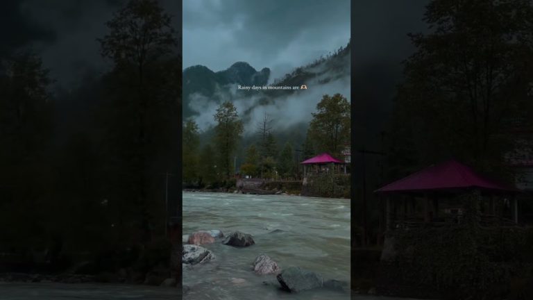 Heaven ❤️🌧️⛈️ #travel #manali #solangvalley #youtubeshorts #nature #manalitour #ytshorts