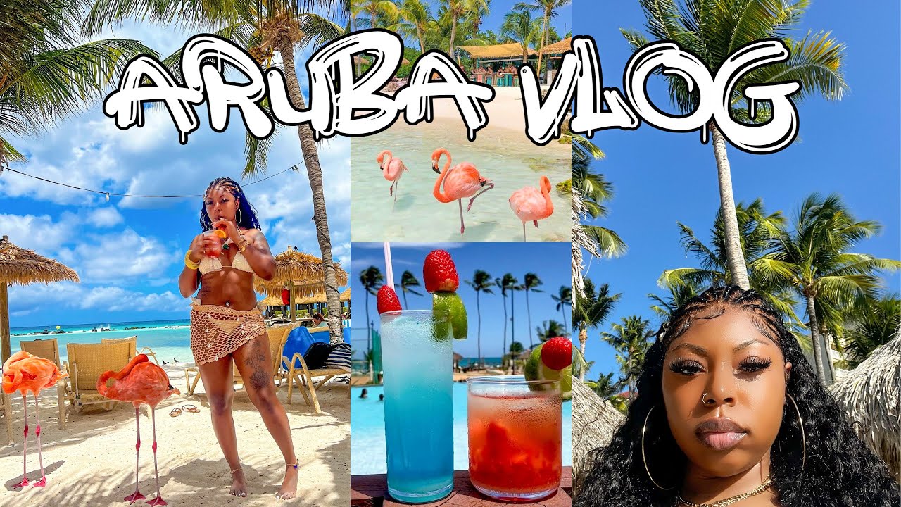 TRAVEL VLOG: 7 Days in Aruba | Flamingo Beach, Sunset Sail, Moomba Beach and MORE