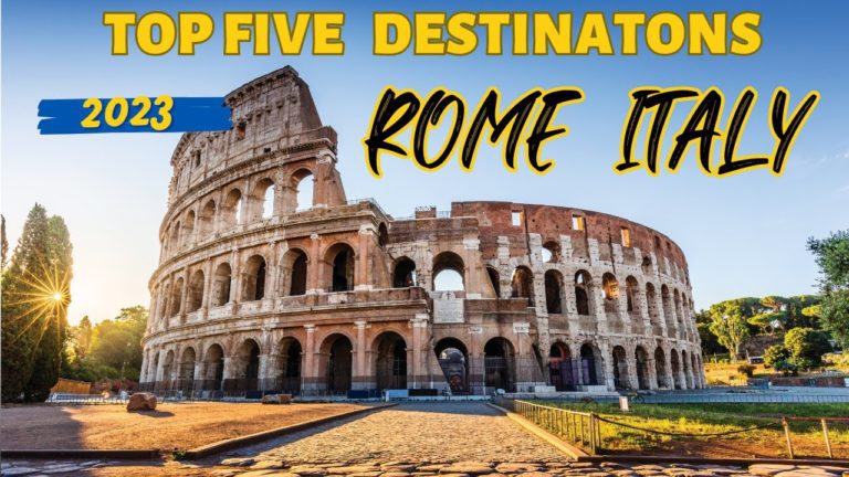 Top 5 Must-Visit Places in Rome, Italy #rome #itzy #italyjobs