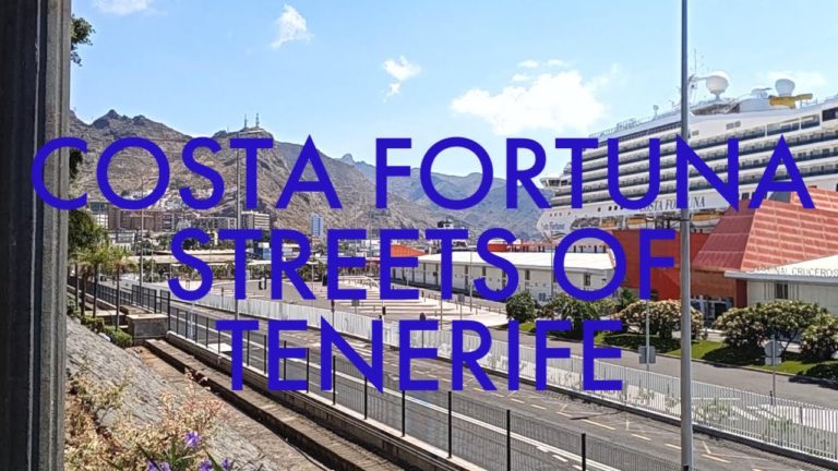 Costa Fortuna 2023, Streets of Santa Cruz Tenerife