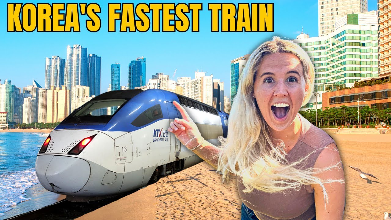 KTX Bullet Train: Korea’s FASTEST! (Seoul to Busan)