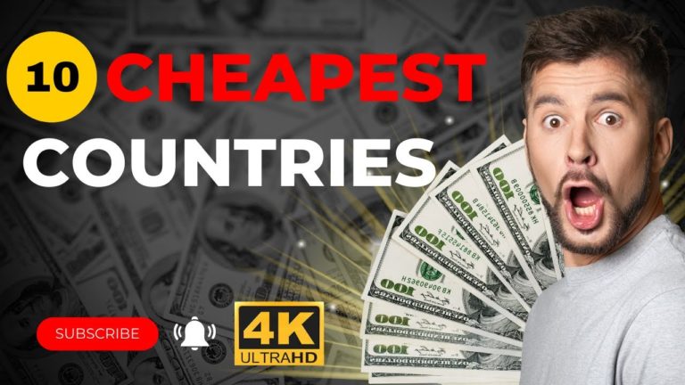 Top 10 Cheapest Countries To Travel And Live In | Travel Guide | 4k | Travel Freak #cheapestcountry