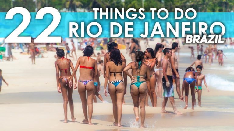 Best Things To Do in Rio De Janeiro Brazil 2024 4K