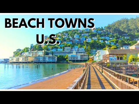 Top 10 BEST BEACH TOWNS in the US