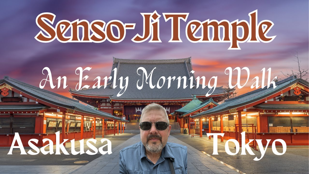 Solo Travel 2023: An Early Morning Walk to Asakusa and Senso-Ji Temple