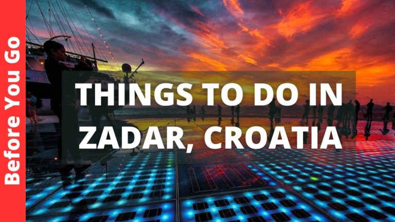 Zadar Croatia Travel Guide: 13 BEST Things to Do in Zadar