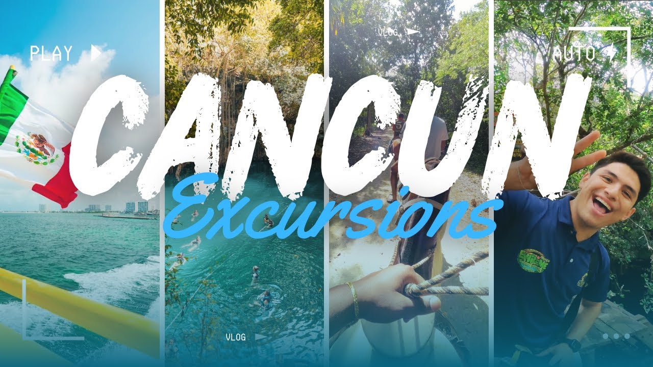 CANCUN, MEXICO! THE ONLY 2 EXCURSIONS YOU MUST EXPERIENCE! (Speed Boat, Cenote, Horseback, ATV, etc)