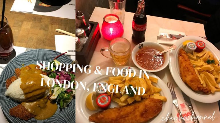 LONDON ENGLAND! Harrods, Fortnums, Disney Store, Poppies Fish and Ships, and more!