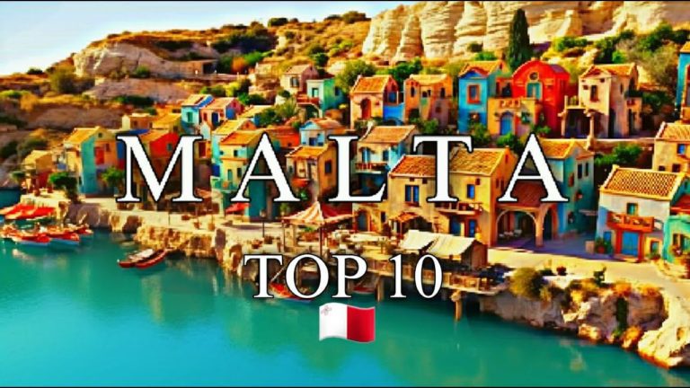 10 Best Places To Visit In Malta | 4K Travel Guide