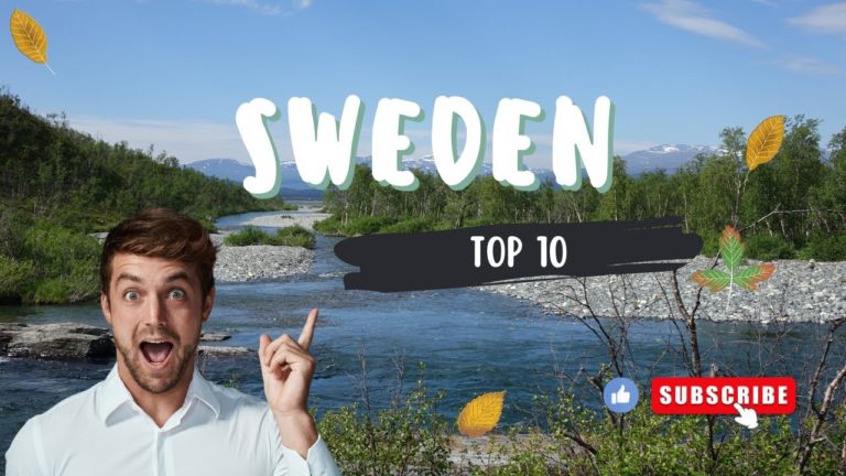 Uncover Sweden’s Hidden Gems: Top 10 Beautiful Places to Visit | 4K