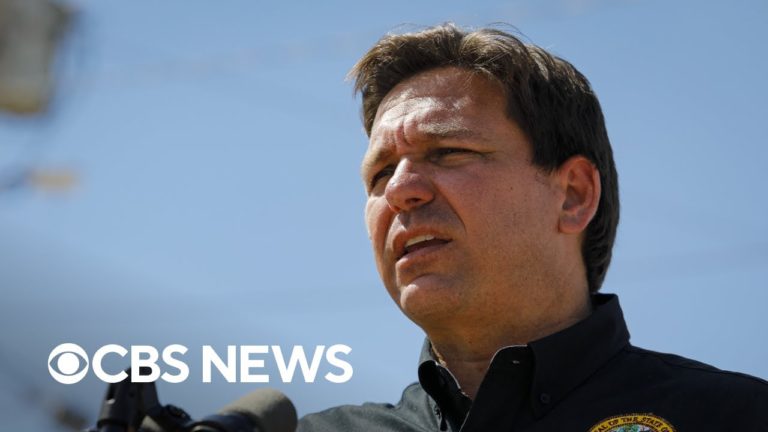 Florida Gov. DeSantis says Idalia will be “major hurricane” when it hits state | full video