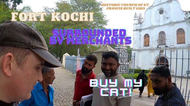 Episode 7. Mayhem in Kochi, India! Surrounded by Merchants, Fort Kochi 🇮🇳 Chi Tea, Sugar Cane Juice