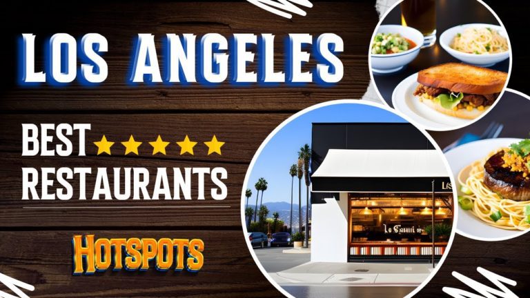 Top 10 BEST RESTAURANTS LOS ANGELES, CA 2023