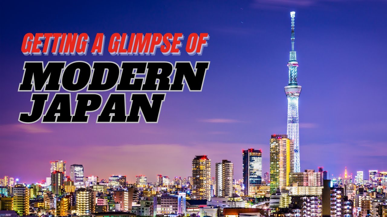 Getting a Glimpse of Modern Japan High-Tech Cities and Innovations