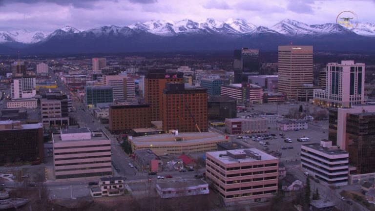 Anchorage Alaska by Drone – Alaska Anchorage Aerial Drone Shots