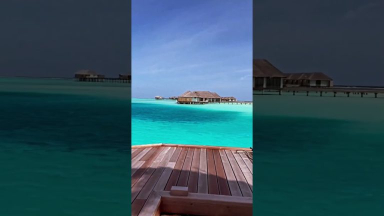 atmosphere kanifushi maldives water villa#nature #shorts #maldives