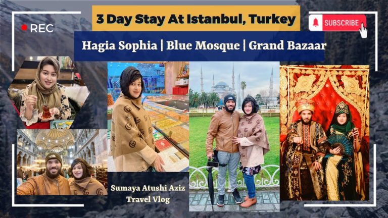 Istanbul Turkey Vlog🇹🇷Grand Bazaar | Hagia Sophia | Blue Mosque🕌Topkapi Palace| Informative Guide