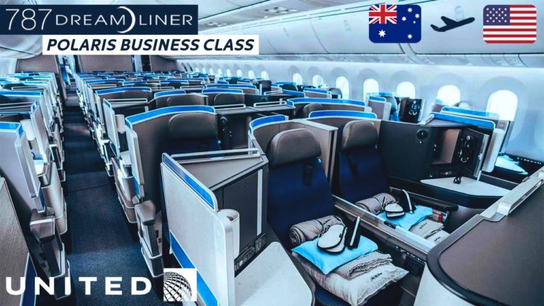 ULTRA-LONG HAUL United 787-9 Polaris Business Class from Melbourne to San Francisco