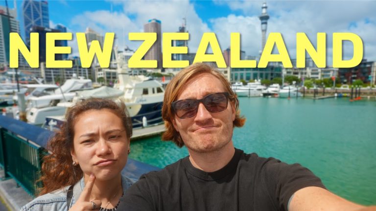 We’re in Auckland (first time in New Zealand)