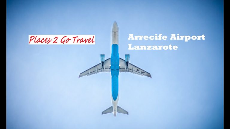 Arrecife Airport Lanzarote Canary Islands in HD