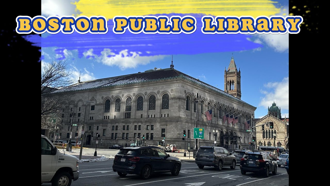 Boston Public Library Tour