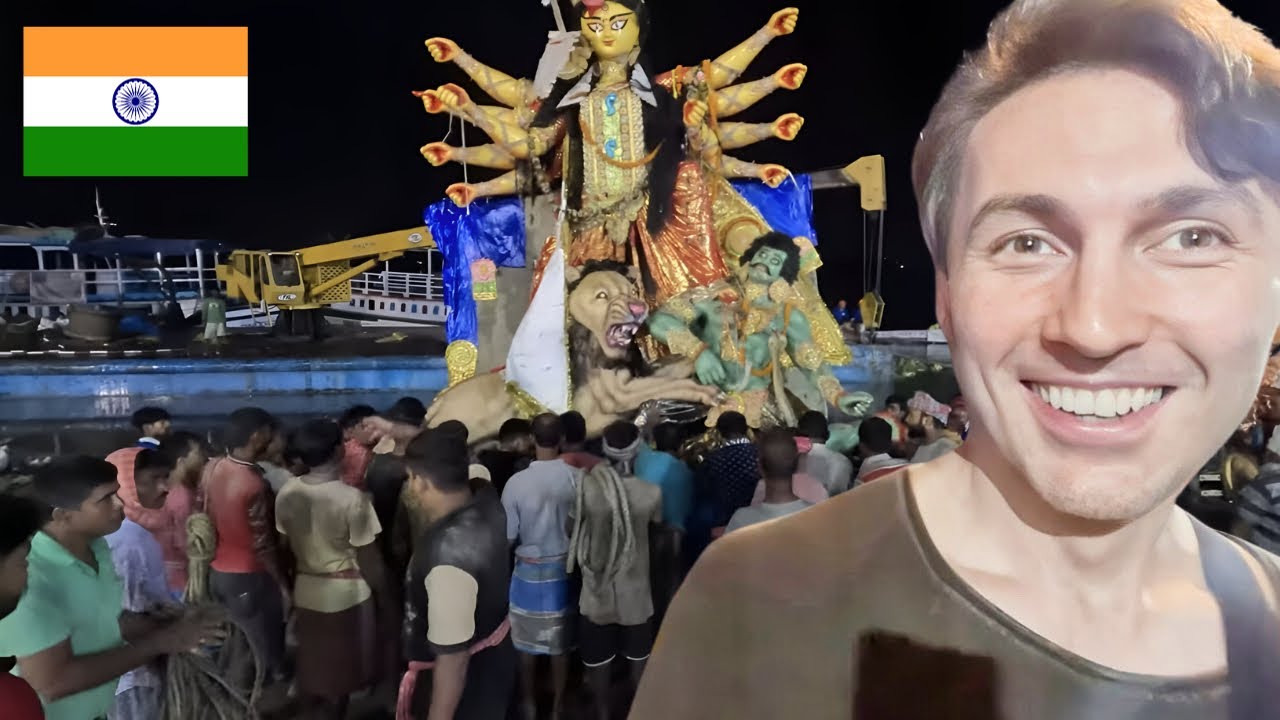 Solo At Visarjan In Kolkata, India 🇮🇳 ( Durga Puja )