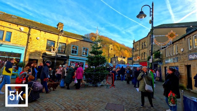 Hebden Bridge In England – 5K HDR Walking Tour of the 4th Funkiest Town in the World