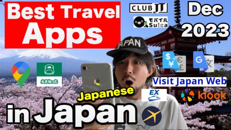 UPDATED 9 BEST APPS + 2 Websites for TRAVELING IN JAPAN | MOST USEFUL for Visit Japan | Guide 2023