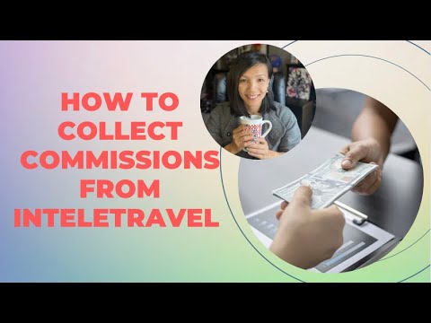 How to Collect Commissions from INTELETRAVEL #travelagent #travelbusiness #freedomlifestyle