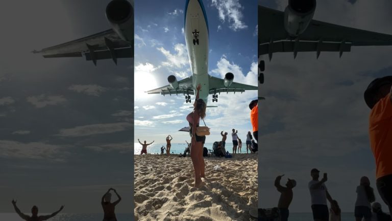 Unbelievable experience at Maho Beach, Sint Maarten