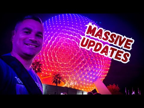 Walt Disney World Epcot New Rides Full Attractions Guide 2024