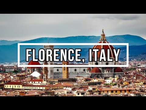 Florence, Italy | Aerial Drone Tour 4K  (Italy’s Tuscany Region)