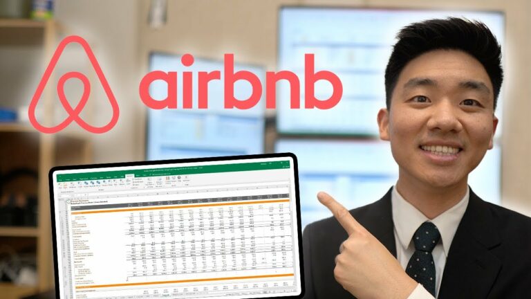 AirbnbDCF Valuation Model Built From Scratch | FREE EXCEL INCLUDED (2024)