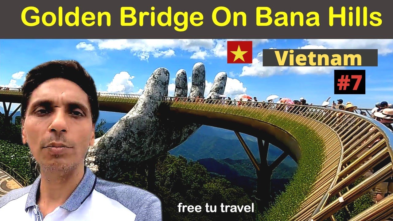 Golden bridge Vietnam | Indian in Vietnam | Vietnam vlogs in hindi @freetutravel