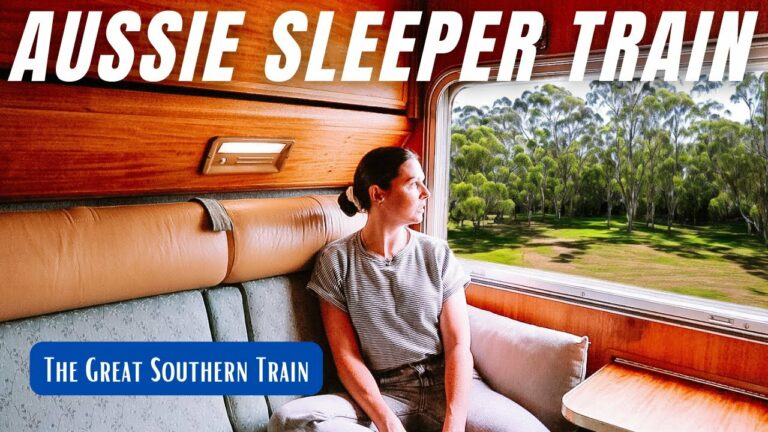 4 Days from Brisbane to Adelaide on the Great Southern Sleeper Train