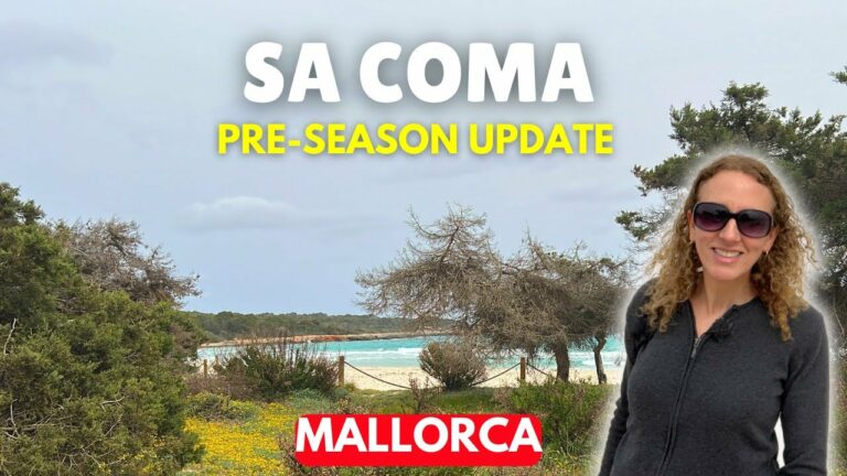 It’s all coming together in Sa Coma, Mallorca (Majorca).